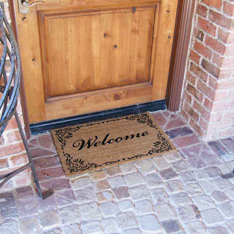 Classic American Welcome Mat