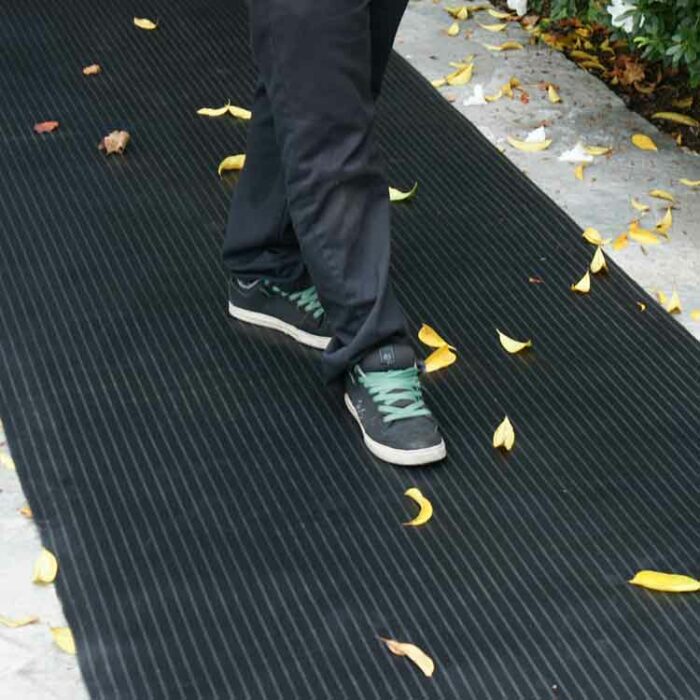 Corrugated Composite Rib Rubber Runner Mat