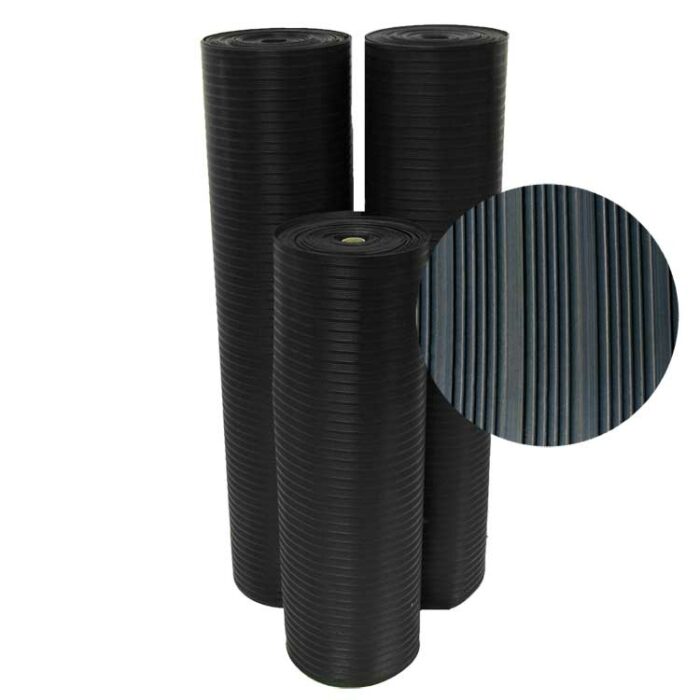 Corrugated Composite Rib Rubber Runner Mats Rubber Flooring Experts