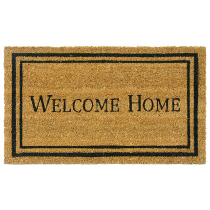 Contemporary Welcome Home Doormat