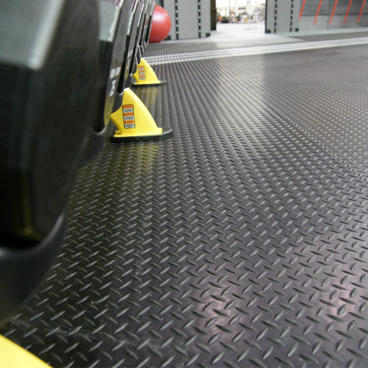 Goodyear Rubber Fine-Ribbed Corrugated Rubber Flooring