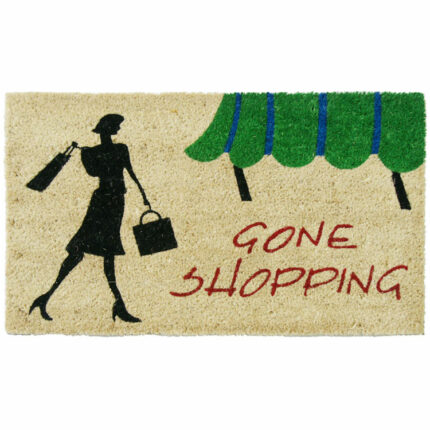 Gone Shopping Doormat