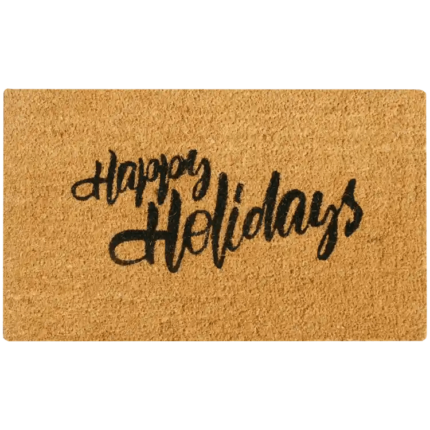 Happy Holidays to All A Christmas Doormat