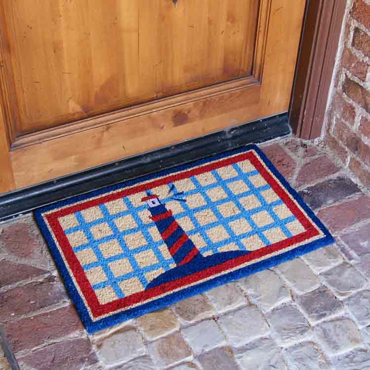 Coco Doormat with Light house picture