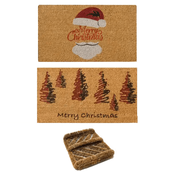 Merry Christmas Holiday Doormat Kit