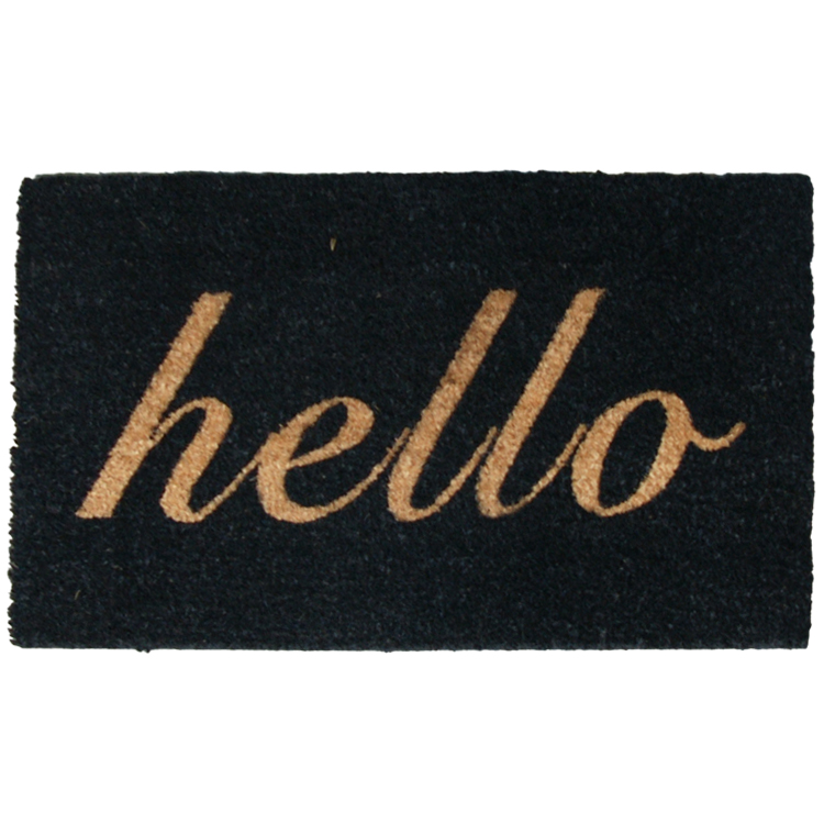 Minimalist Hello Doormat