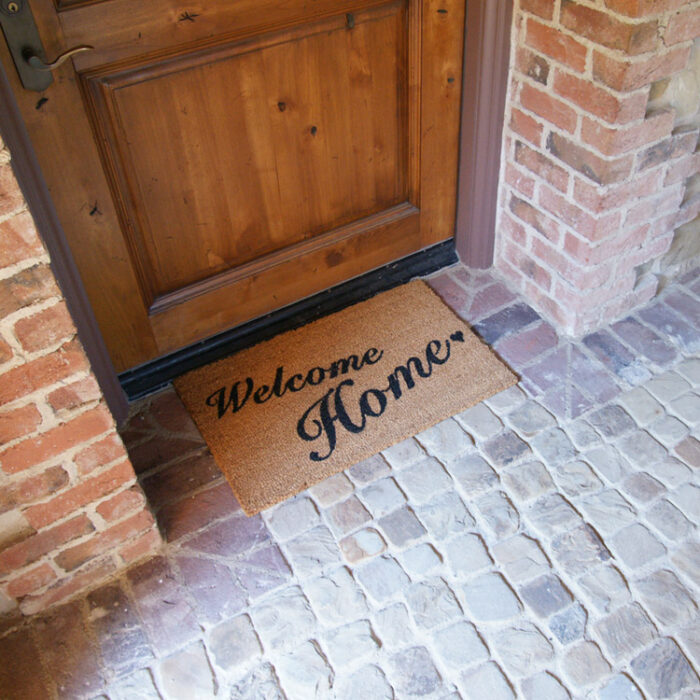 Simple and Loving - Welcome Home Doormat