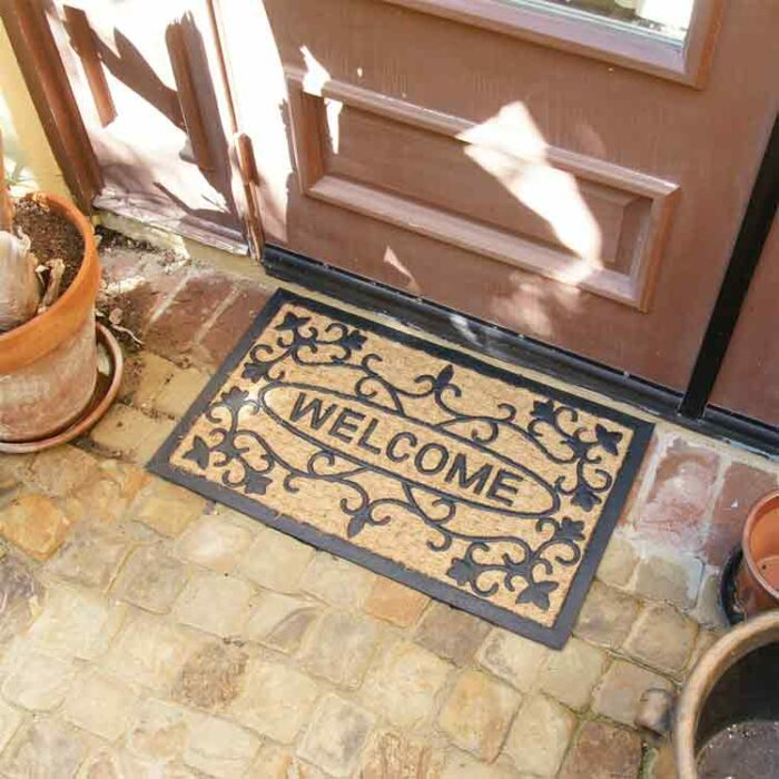 Welcome to our house doormat