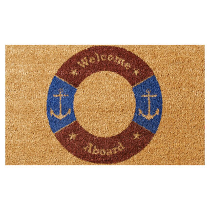 Welcome Aboard Nautical Doormats