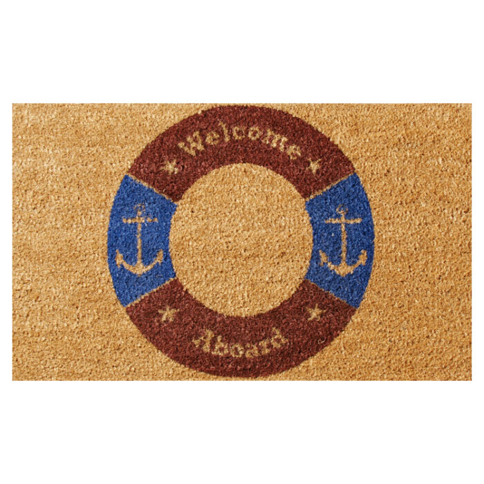 Welcome Aboard Nautical Doormats