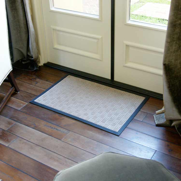 Home Sweet Apartment Funny Doormat Brown Natural Coir Rectangular Front Entry Non Slip Door Mat (18 in. x 30 in.)