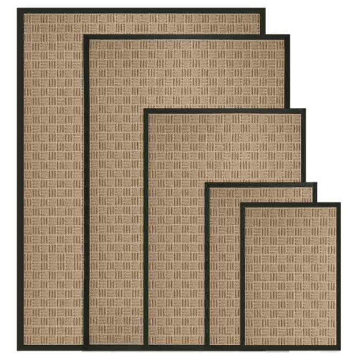 Tan Versatile WelcCharcoal Versatile Welcome Mat Traps Dirt and Prevents Slips Texture shotome Mat Traps Dirt and Prevents Slips available in 5 different sizes