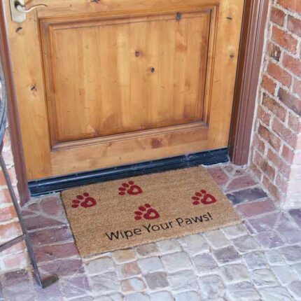 Wipe Your Paws! Doormat
