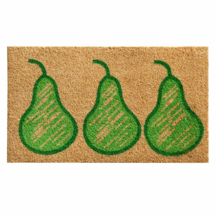 3 pear Bartellet welcome mat