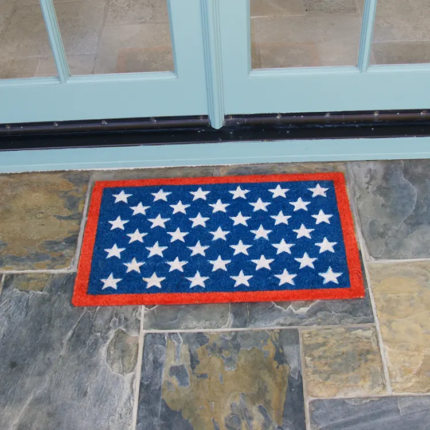 Red, White, and Blue! Patriotic Doormats