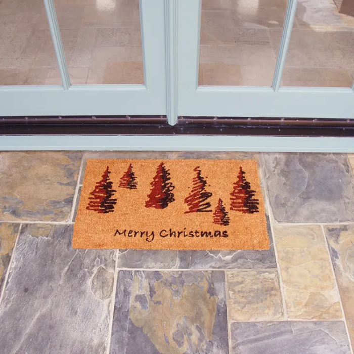 Scottish Fraser Fir Forest – Outdoor Christmas Doormat