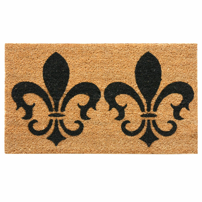 The Clovis Legend Inspired French Mat in Brown and Black
