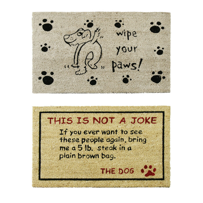 Decorative Doggy Doormats Kit