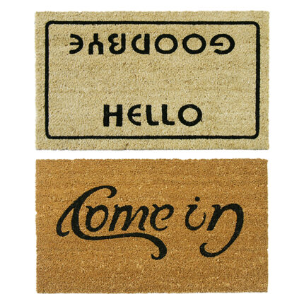 Welcome & Go Away Doormats Kit