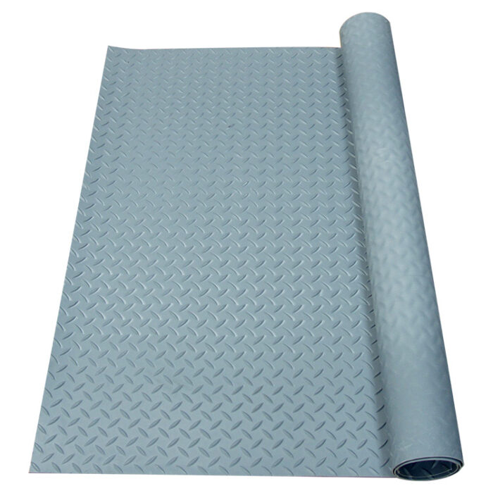 Diamond Plate gray Roll Large