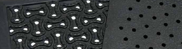 Black color Eco-Friendly and Durable Drainage Doormat