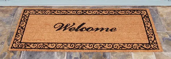 Estate Style Welcome Doormat