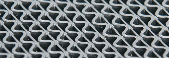 Grey color PVC Drainage Mats texture