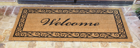 Estate Style Welcome Mat
