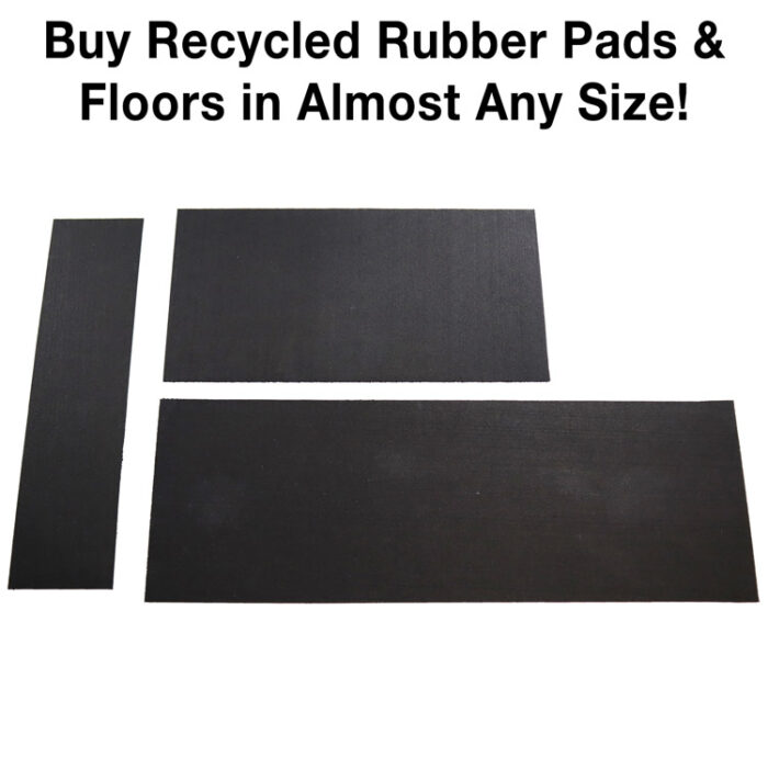 rubber pads of different sizes
